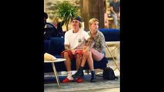 Hailey Baldwin and Justin Bieber#justinbieber#haileybieber