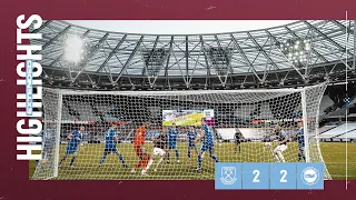 EXTENDED HIGHLIGHTS | WEST HAM UNITED 2-2 BRIGHTON & HOVE ALBION