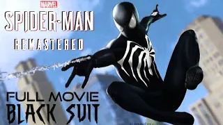 SPIDER-MAN REMASTERED PS5 Full Movie With Black Suit - All Cutscenes HD