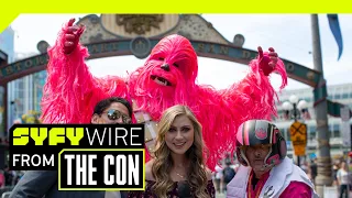 VR180 | 180° Cosplay Dance-Off | SAN DIEGO COMIC CON 2018 | SYFY WIRE