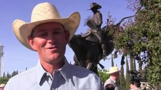 Clovis Rodeo: Lane Frost Statue Dedication