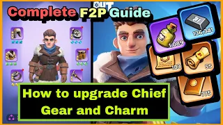 ❌ Stop doing these mistakes | Ultimate guide on Chief gear and charm - Whiteout Survival | F2P tips