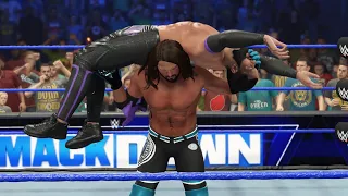 AJ Styles vs Finn Balor WWE 2K23 Gameplay | LEGEND Difficulty | PS5 4K HDR