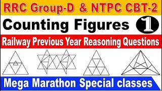Counting Figures Railway Reasoning Previous year Questions explanation by SRINIVASMech
