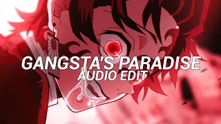 coolio - gangsta's paradise [edit audio]