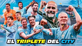 El TRIPLETE 🏆🏆🏆 del CITY 💙