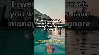 Swimming in Money (Abundance Message for you) 🔴 Law of Attraction Quotes  #SHORTS