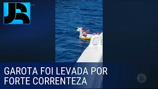 Garota de 4 anos é resgatada em alto-mar após se perder dos pais na Grécia