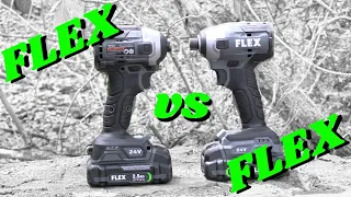 FLEX 24V Brushless Impact Driver Models Compared & Tested