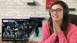 ALEXA REACTS to ZACK SNYDER'S JUSTICE LEAGUE Trailer | HBO Max