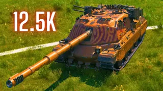 World of Tanks Controcar 3 Minotauro  12.5K Damage 7 Kills & WZ-113G  12K Damage 9 Kills