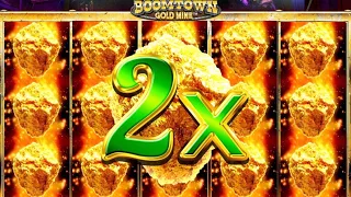 ★★JACKPOT HANDPAY★★$60 BETS★★BOOMTOWN GOLDMINE HIGH LIMIT SLOT MACHINE BUENO DINERO MUSEUM KONAMI