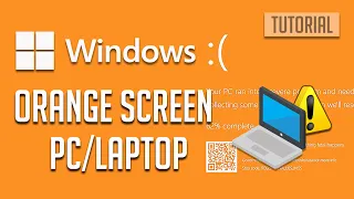 How to Fix Orange Screen on Laptop/PC While Installing Windows 10 - [Tutorial]