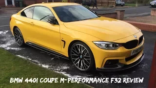 BMW 440i Coupe M-Performance F32 2016 Coupe Review