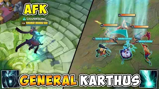 YOUTUBE ASKED US TO PLAY "GENERAL KARTHUS" (HE CAN ONLY ULT FROM FOUNTAIN)