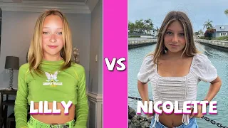 Lilly Ketchman Vs Nicolette Durazzo TikTok Dances Compilation (October 2021)