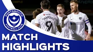 Highlights | Lincoln City 1-3 Pompey