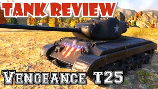 Vengeance T25 Tank Review || World of Tanks Valor Console PS4 XBOX