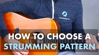 How To Choose A Strumming Pattern