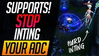 How to Stop INTING Your ADC With This EASY Concept in Season 10!