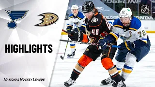 Blues @ Ducks 3/3/21 | NHL Highlights