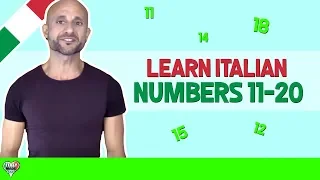 Italian Numbers 11-20: Learn How to Say Numbers in Italian With Pronunciation (FOR BEGINNERS!)