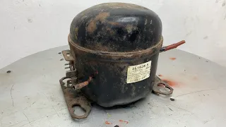 Restoration Heavily Damaged Fridge Compressors // Restore And Repair Old Refrigerator Compressor