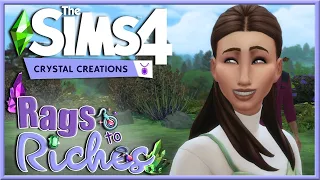 💎 Rags to Riches Challenge | The Sims 4 Crystal Creations | Part 6 💍