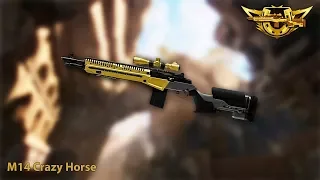 золотая crazy horse в warface