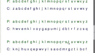 Classical Substitution Ciphers (CSS441, L03, Y15)