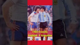 England 3 - 1 Argentina | Friendly Match 1980 | Keegan  v  Maradona