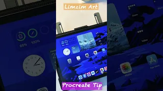 Tạo nền giấy paper texture siêu nhanh - 30s mẹo hay procreate 09| #limzimart