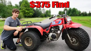 $375 Honda ATC 200 Three Wheeler Find (Won't Run)