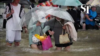 China's Henan hit by worst rainfall in 1,000 years