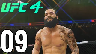 UFC 4 Heavyweight Career Mode Walkthrough Part 9 - SUBMISSIONS!