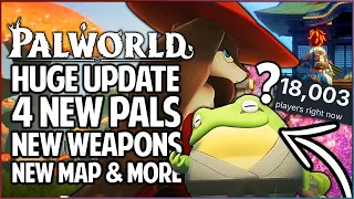 Palworld - Game is Saved - New HUGE Update - New Pals, Map, Weapons, PvP & More - Full Guide!