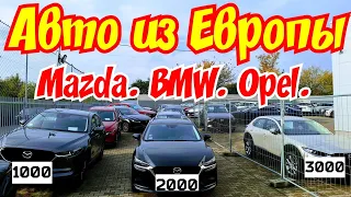 ЦЕНОПАД в ЕВРОПЕ !!! MAZDA / OPEL / BMW.