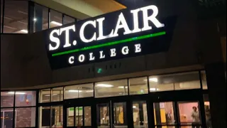 St clair college south main campus Windsor. Riverside Detroit 🇺🇸 # explore
