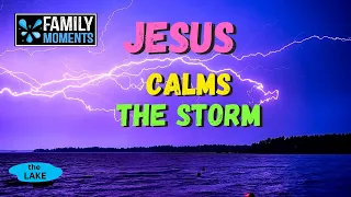 JESUS CALMS THE STORM - Family Devotional - Object Lesson