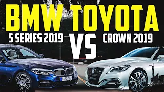 BMW 5 Series vs Toyota CROWN - ДВА УНИКАЛЬНЫХ АВТОМОБИЛЯ