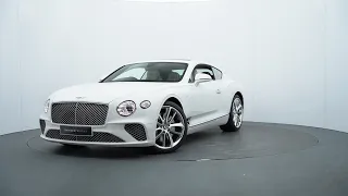 2021 Bentley Continental GT in Glacier White