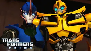 Transformers: Prime | Bumblebee & Arcee | Episódio COMPLETO | Animação | Transformers Português