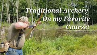 3D Traditional Archery on my favorite course!