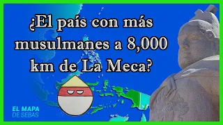 🇮🇩¿Por qué INDONESIA es el país con más MUSULMANES del mundo? 🇮🇩☪️🕌 - El Mapa de Sebas