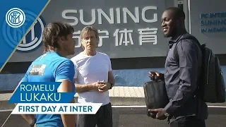 ROMELU LUKAKU'S FIRST DAY AT INTER! | #WelcomeRomelu 🇧🇪⚫🔵