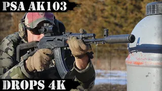 PSA AK103 Drops 4k, takes a beating!