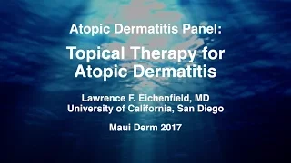 Topical Therapy for Atopic Dermatitis