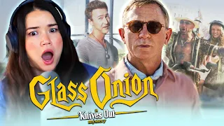 GLASS ONION: A Knives Out Mystery MOVIE REACTION! | Knives Out 2 | Netflix | Rian Johnson