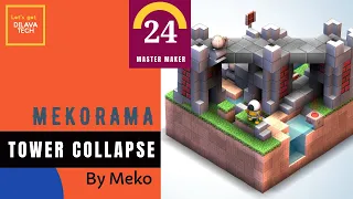 Mekorama - Tower Collapse by Meko, Master Makers Level 24, Walkthrough, Dilava Tech