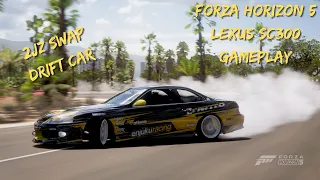 Forza Horizon 5 Drifting - Lexus SC300 Drift Gameplay